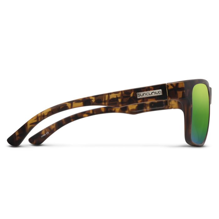 Rambler, Matte Tortoise + Polarized Green Mirror Lens, hi-res