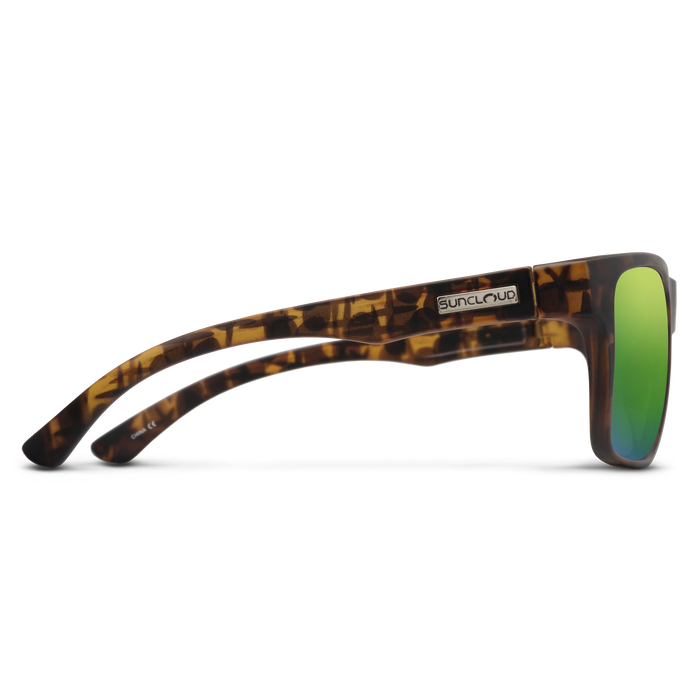 Rambler, Matte Tortoise + Polarized Green Mirror Lens, hi-res