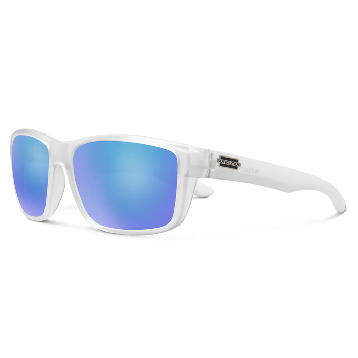 Mayor, Matte Crystal + Polarized Blue Mirror Lens, hi-res