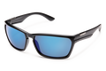 Cutout, Matte Black + Polarized Blue Mirror Lens, hi-res