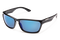 Cutout, Matte Black + Polarized Blue Mirror Lens, hi-res