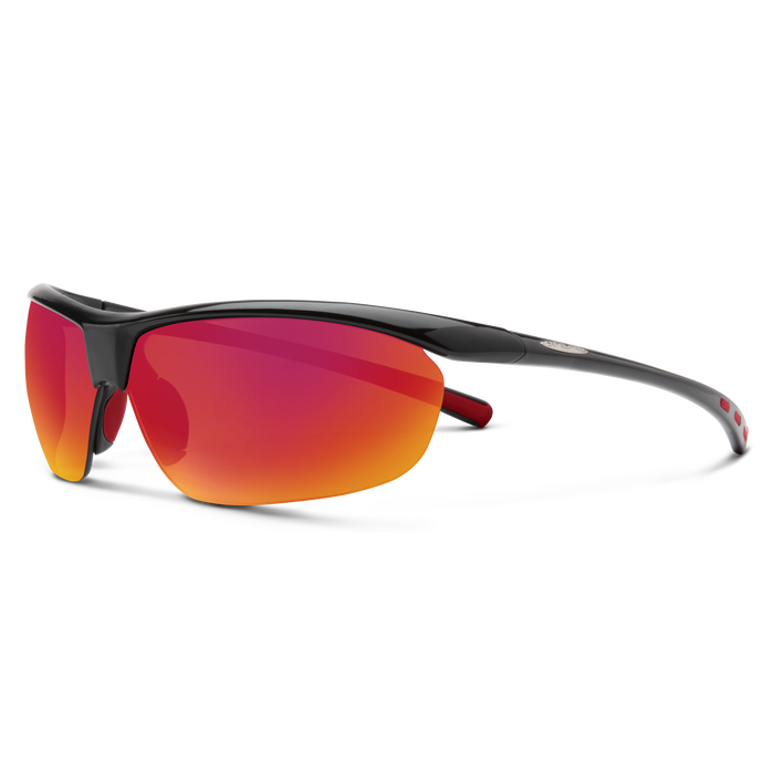 Zephyr, Black + Polarized Red Mirror Lens, hi-res