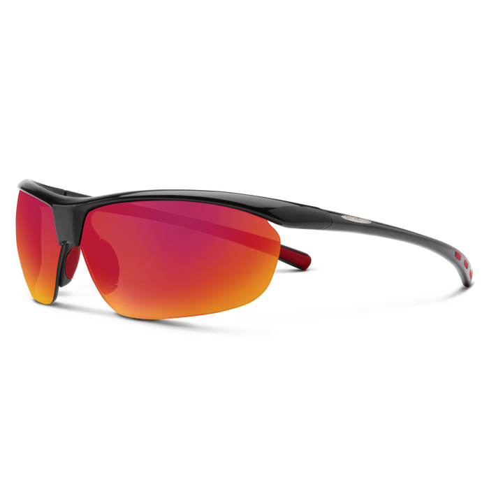 Zephyr, Black + Polarized Red Mirror Lens, hi-res