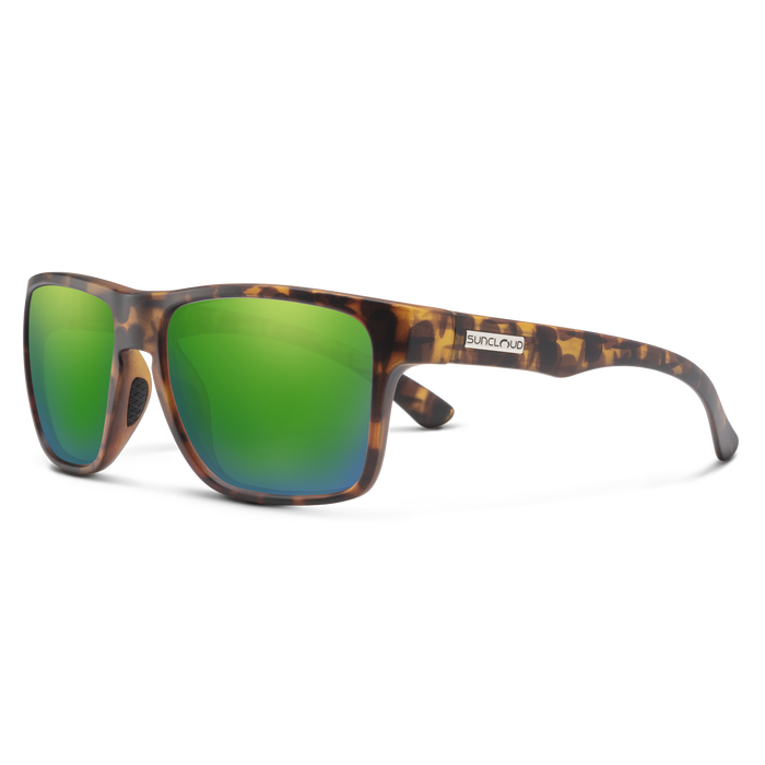 Rambler, Matte Tortoise + Polarized Green Mirror Lens, hi-res