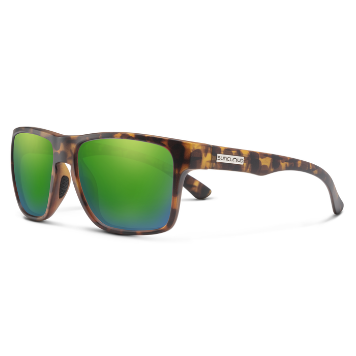 Rambler, Matte Tortoise + Polarized Green Mirror Lens, hi-res