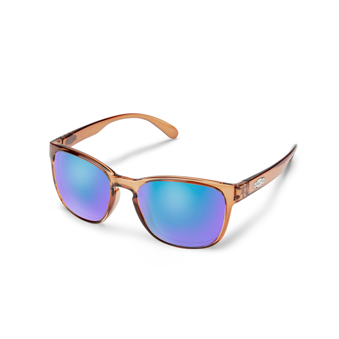 Loveseat, Transparent Brown + Polarized Blue Mirror Lens, hi-res