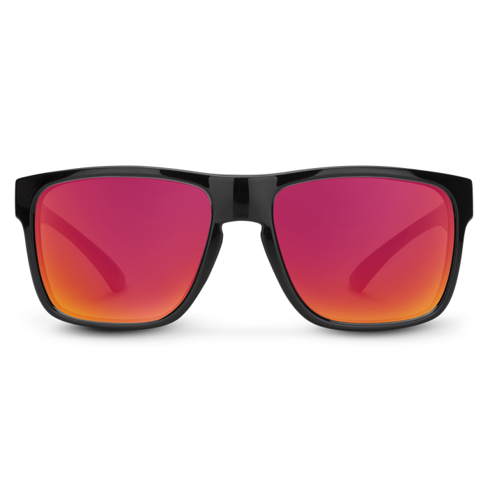 Rambler, Black + Polarized Red Mirror Lens, hi-res