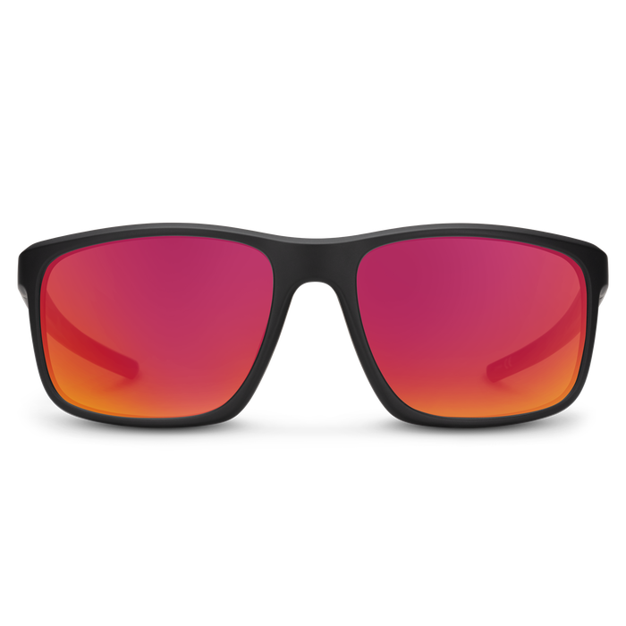Respek, Matte Black + Polarized Red Mirror Lens, hi-res