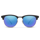 Step Out, Matte Black + Polarized Blue Mirror Lens, hi-res