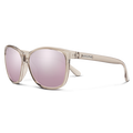 Sashay, Transparent Taupe + Polarized Pink Gold Mirror Lens, hi-res