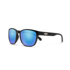 Loveseat, Matte Black + Polarized Blue Mirror Lens, hi-res