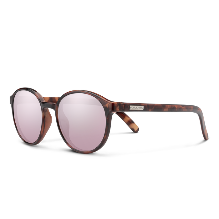 Lowkey, Tortoise + Polarized Pink Gold Mirror, hi-res
