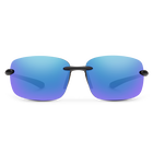 Topline, Matte Black + Polarized Blue Mirror Lens, hi-res