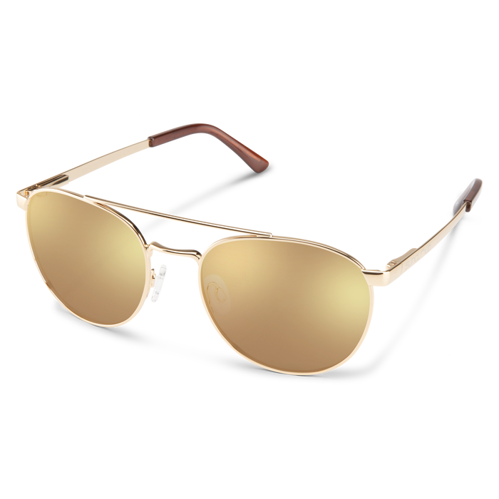 Motorist Gold Polar Sienna Mirror