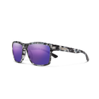 A-Team, Matte Ice Tortoise + Polarized Purple Mirror Lens, hi-res