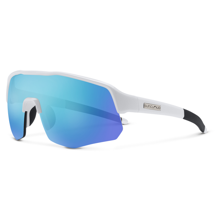Cadence, White + Polarized Blue Mirror Lens, hi-res