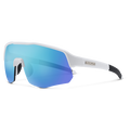 Cadence, White + Polarized Blue Mirror Lens, hi-res