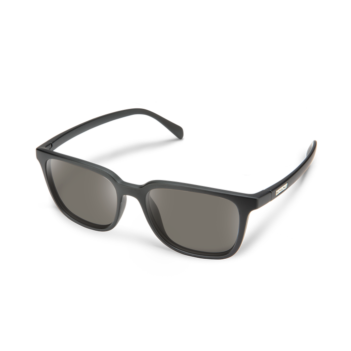 Boundary Matte Black Polar Gray
