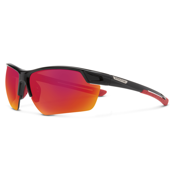 Contender, Black + Polarized Red Mirror Lens, hi-res