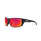 Milestone, Matte Black + Polarized Red Mirror, hi-res