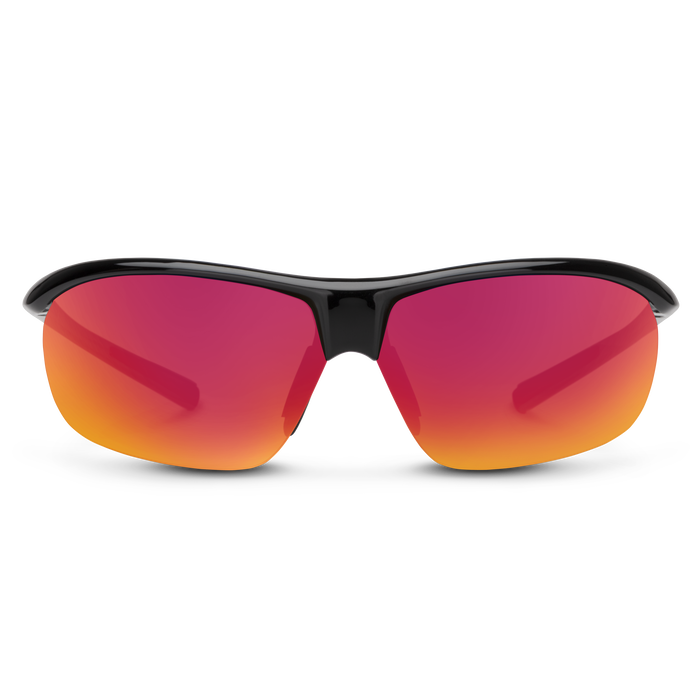 Zephyr, Black + Polarized Red Mirror Lens, hi-res