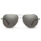 Aviator, Silver + Polarized Gray Lens, hi-res
