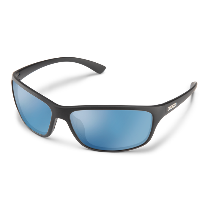 Sentry Matte Black Polar Blue Mirror