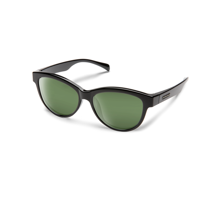 Bayshore, Black + Polarized Gray Green Lens , hi-res