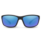 Sentry, Matte Black + Polarized Blue Mirror Lens, hi-res