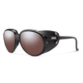 Glacier, Black + Polarized Rose Flash Mirror Lens, hi-res