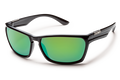 Cutout, Black + Polarized Green Mirror Lens, hi-res