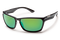 Cutout, Black + Polarized Green Mirror Lens, hi-res