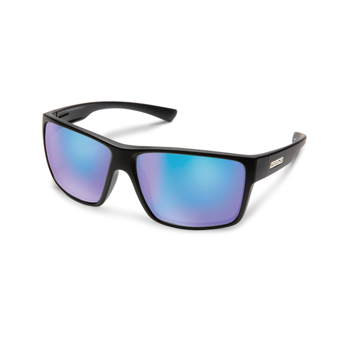 Hawthorne Matte Black Polar Blue Mirror