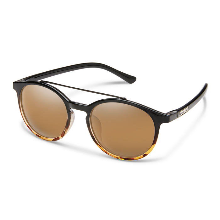 Belmont, Black Tortoise Fade + Polarized Sienna Mirror Lens, hi-res