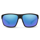 Boone, Matte Black + Polarized Blue Mirror Lens, hi-res