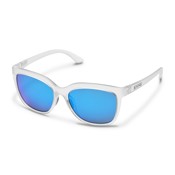 Sunnyside, Matte Crystal + Polarized Blue Mirror Lens, hi-res