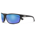 Sentry, Matte Black + Polarized Blue Mirror Lens, hi-res