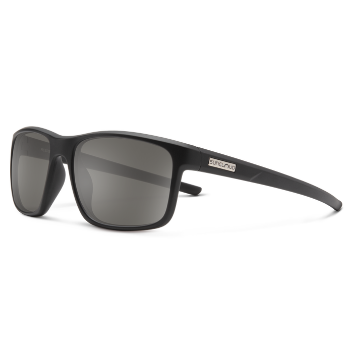 Respek, Matte Black + Polarized Gray Lens, hi-res