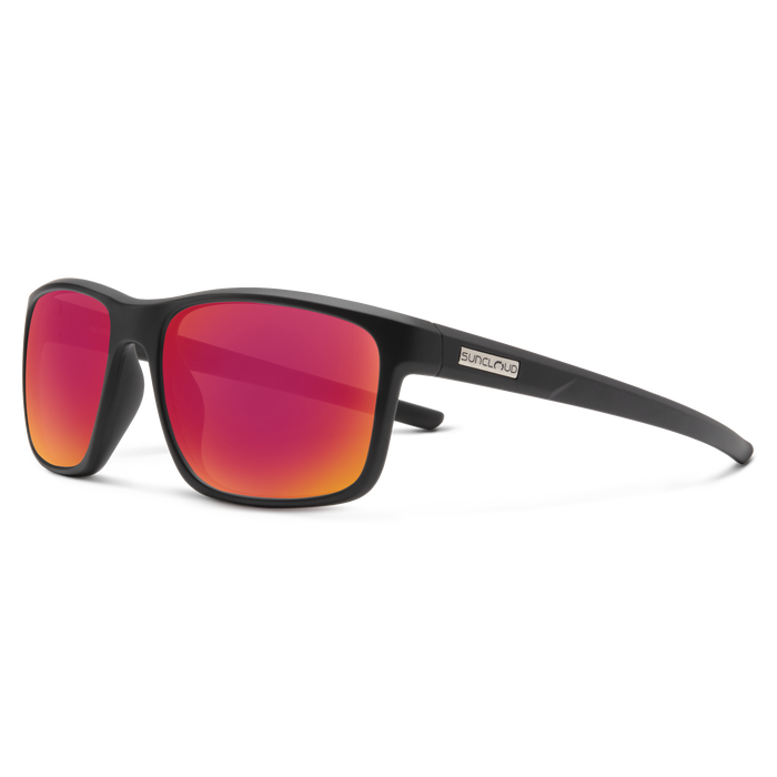 Respek, Matte Black + Polarized Red Mirror Lens, hi-res