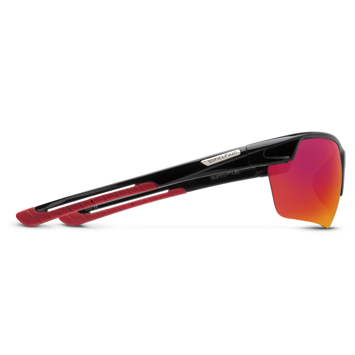Contender, Black + Polarized Red Mirror Lens, hi-res