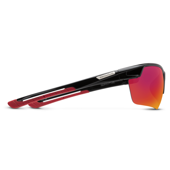 Contender, Black + Polarized Red Mirror Lens, hi-res