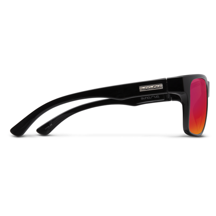 Rambler, Black + Polarized Red Mirror Lens, hi-res