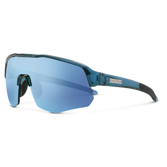 Cadence, Matte Crystal Marine + Polarized Aqua Mirror Lens, hi-res