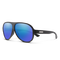 Rooney, Matte Black + Polarized Blue Mirror Lens, hi-res
