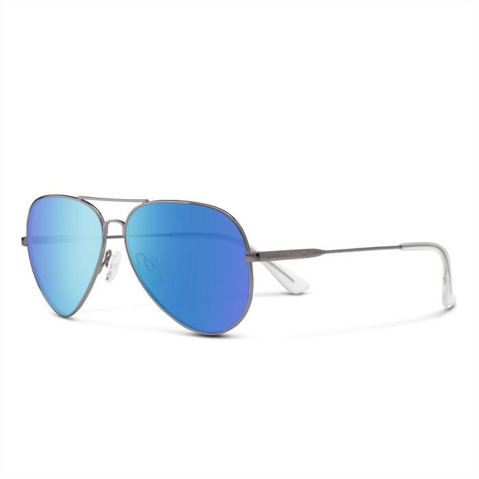 Hard Deck, Gunmetal + Polarized Blue Mirror, hi-res