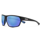 Boone, Matte Black + Polarized Blue Mirror Lens, hi-res