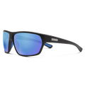 Boone, Matte Black + Polarized Blue Mirror Lens, hi-res