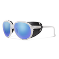 Glacier, White + Polarized Blue Mirror Lens, hi-res