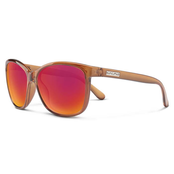 Sashay, Crystal Amber + Polarized Red Mirror Lens, hi-res