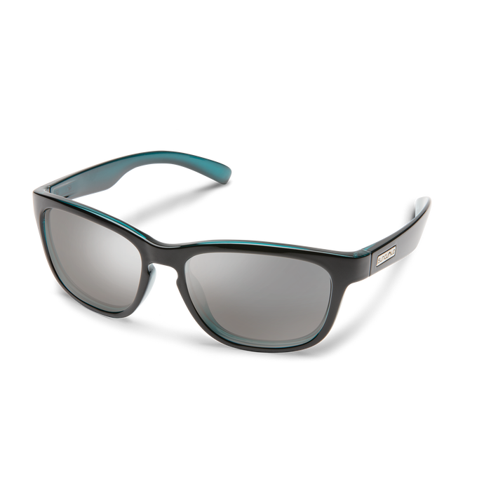 Cinco, Aqua Backpaint + Polarized Silver Mirror Lens , hi-res